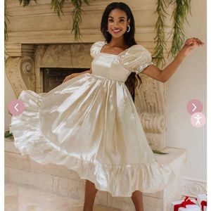 Ivy City Coco Gold Dress